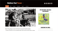 Desktop Screenshot of matthewpaulturner.com